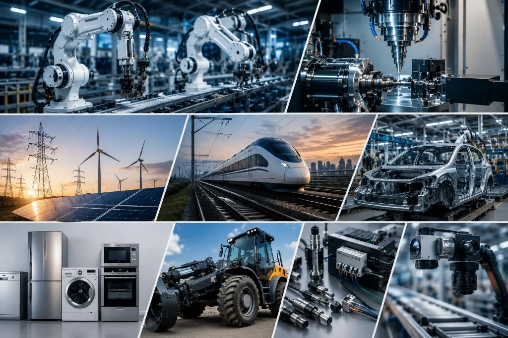Solutions for various industrial sectors